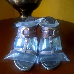 Christian Dior CD logo leather mules